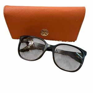 Women's Tory Burch TY7106 Square Plastic Gradient Sunglasses